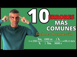 Learn 👉🏽 CONVERSION FACTORS from scratch and ❌ avoid typical exam mistakes