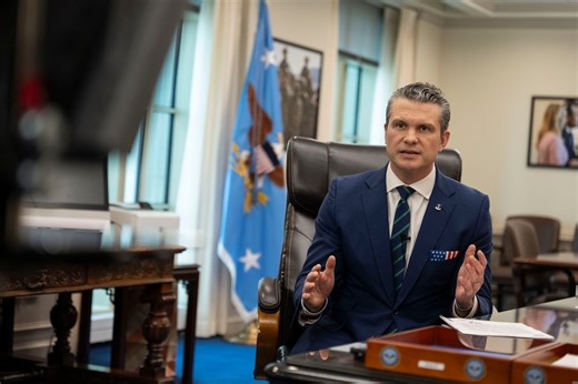 Hegseth addresses strengthening military by cutting excess, refocusing DOD budget