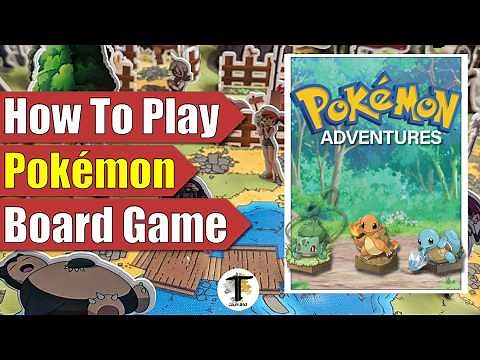 How To Play (our homemade) Pokémon Board Game!