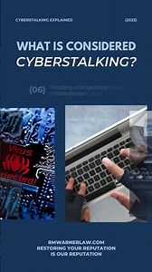 What is Considered Cyberstalking?