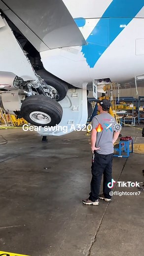 Airbus A320 Gear Swing: Behind the Scenes Maintenance