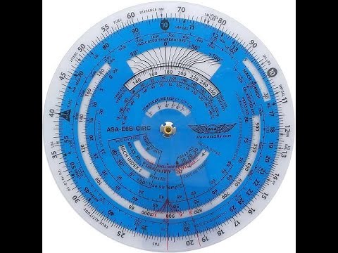 E6B Circular Flight Computer Tutorial (US Navy IFS)