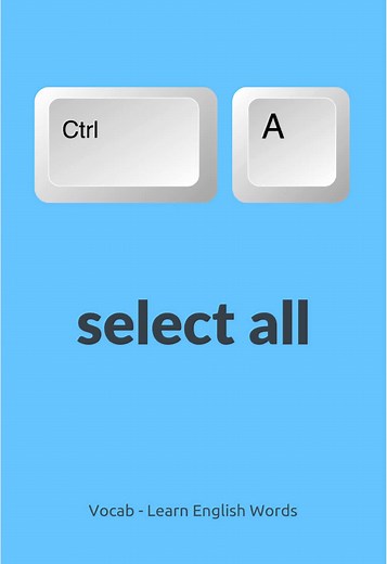 Keyboard Shortcuts | English Vocabulary Save time and work smarter with these must-know keyboard shortcuts! ⌨️✨ ✅ Download Vocab – Learn English Words 🔗 (LINK IN BIO) 👉 https://www.vocabtech.com 📍Save this post for when you need it! #englishspeakingpractice #keyboardsymbols #keyboardshortcuts #englishspeaking #englishgrammar #irregularpluralsinengish #learnenglishonline #fluentenglish