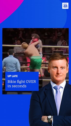 Bikie fight OVER in seconds | The West Australian