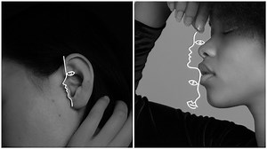 Jewelry Inspired by Single Line Drawings of Picasso