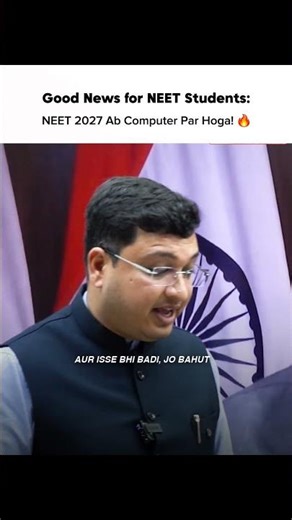 Good News for NEET Aspirants 🔥💯 | Admit Card | #nvsir #motionkota #selection #neet #neet2026 #nta