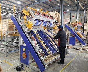 [Hot Item] European Standard Wood Wooden Pallet Automatic Nailing Machine