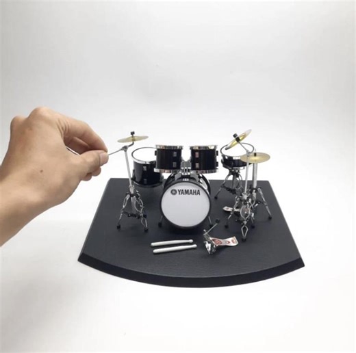Miniature Drum Set 1:12 Scale – Metal Drum Kit Model for Music Decor & Display With Stage Base - Etsy Canada