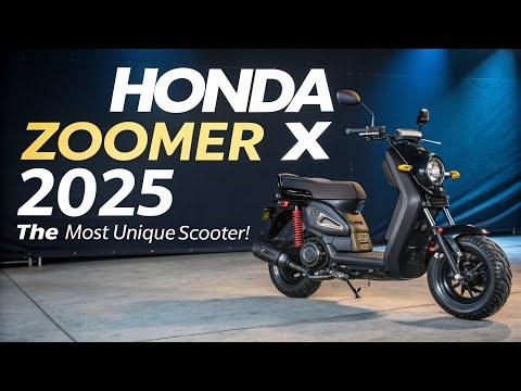 Honda Zoomer X 2025 | The Most Stylish & Unique Scooter You Must See!