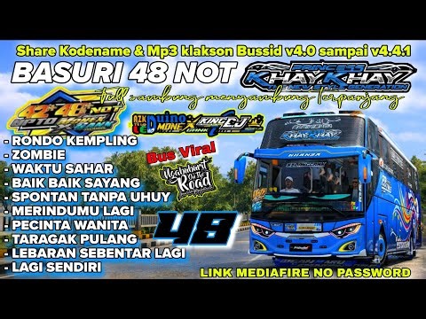 BUS YANG LAGI VIRAL🥵 SHARE BASURI 48 NOT BUS PRINCESS KHAY KHAY TERBARU! KODENAME MP3 BUSSID