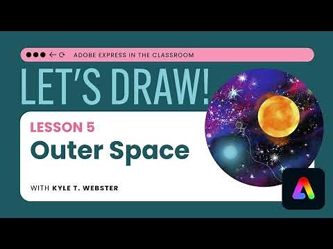Space - Adobe Express Drawing [KS1+]