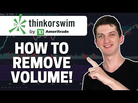 How To Remove Volume From Chart In ThinkOrSwim