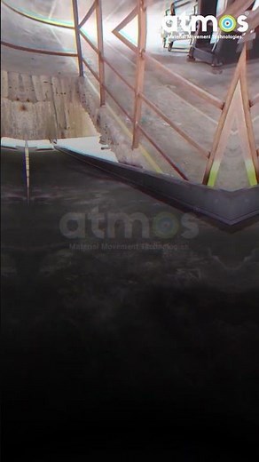 Inclined Belt Conveyor | Floor-to-Floor | Material Transfer Solution | Conveyors | Atmos Systems