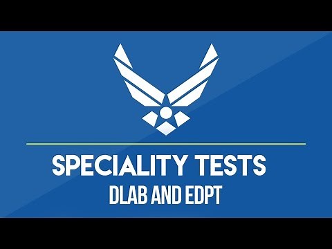 DLAB AND EDPT | Air Force Speciality Test