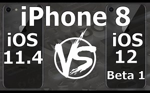 【搬运】iPhone 8 : iOS 12 Beta 1 vs iOS 11.4 速度对比测试
