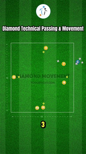 💎 Diamond Technical Passing & Movement (32-P12)