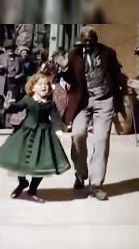 Bill Robinson and Shirley Temple Tab Dancing 1935 #tabdancing