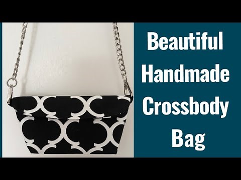 How To Make Your Own Crossbody Bag/Easy Bag Making Step By Step Tutorial/ Simple Sewing Techniques