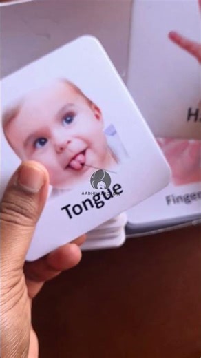 Struggling to make your toddler sit and learn? 😩Try this simple 5-minute flash card game