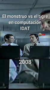 El Monstruo de IDAT vs El Tigre en Computación - Comerciales Antiguos Perú