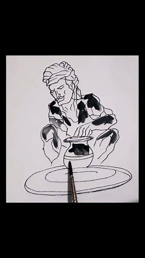 "Full Day Human Figure Drawing Challenge 💪🎨 | Mastering Anatomy in 24 Hours 🕒"