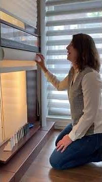 DIY- how to remove and re-install a Hunter Douglas roller shade with a cassette. Roller blinds