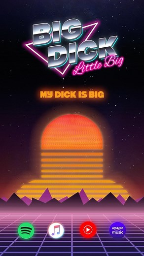 LITTLE BIG on Instagram: "New song and lyric video “Big D*ck (For Your Mom)” is out now 🧡 Link in bio!"