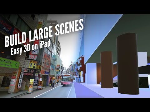 How to build large 3D scenes on your iPad (Magic Poser Tutorial)