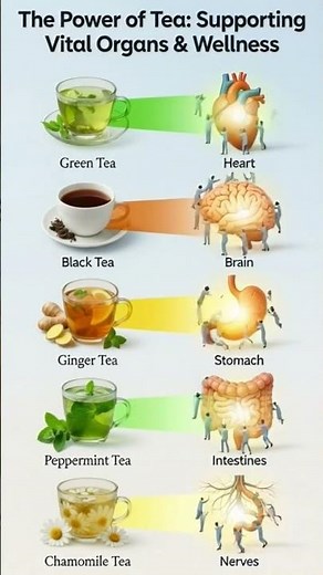 The Power of Tea: Best Teas for Heart, Brain & Gut Health