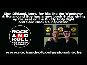 Dion DiMucci, know for hits like the Wanderer & Runaround Sue has a new book + plus giving up...