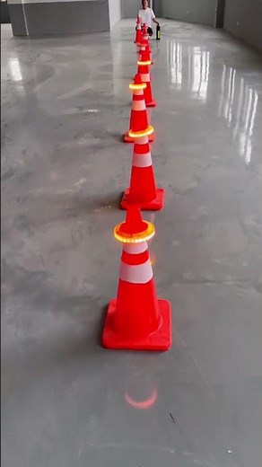 8-Pack Sequential LED Cone Lights with Carry Case | Road Safety & Emergency Use #roadsafety