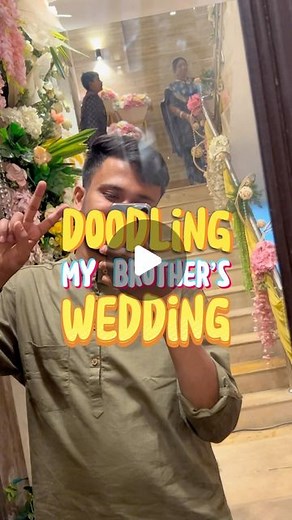 Ankur| Wedding Illustrator | Doodle Artist | Kolkata on Instagram: "Doodling My Brother’s Wedding ✨✨ I crafted a heartfelt doodle capturing cherished moments from my brother’s wedding – a tapestry of joy, love, and shared laughter. Each figure and element holds a special memory, immortalized in this artistic celebration of family bonds. It’s a small token of my affection, a visual ode to the beautiful union that unfolded on that memorable day. . #wedding #doodling #doodles #doodleart #procreate 