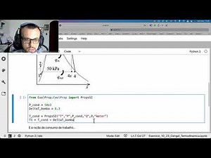 Calculando desempenho de ciclo Rankine com Python e CoolProp - Rankine #5