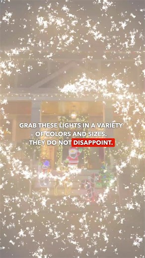 These aren’t your average string lights—they’re professional grade, 5X brighter, 100% waterproof, and tangle-free (because who has time for that?). Plus, if one bulb goes out, your whole display still shines on. Shop Now: https://bit.ly/46tFwa8 | Colonial Building Supply | Facebook