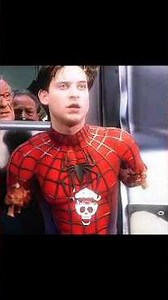 Spider-Man 2 Train Scene 🚆🕷️😱| Spider-Man Stops the Train! #tobeymaguire #shorts