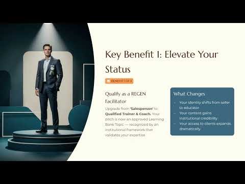 STOP LOSING TIME, START REGENERATING VALUE