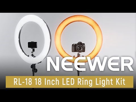 Introducing the NEEWER RL-18 18 Inch LED Ring Light Kit