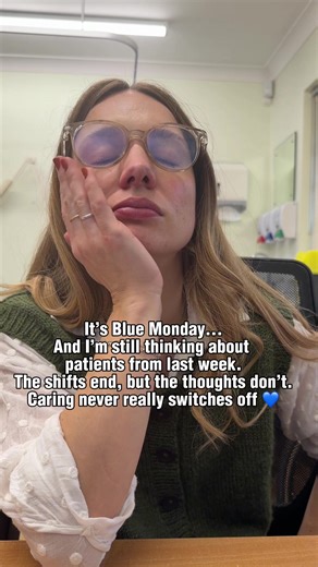 Shifts end, but the thoughts don’t. Blue Monday makes it feel even heavier. How do you manage the weight of caring day after day? #BlueMonday #GPlife #HealthcareWorkers #DoctorLife #Burnout