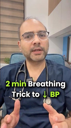 2-Minute Breathing Trick to Lower Blood Pressure (Scientifically Explained)