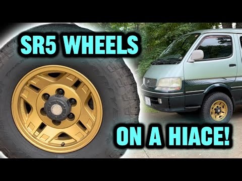 Make Your Hiace Stand Out! How to Fit SR5 Wheels