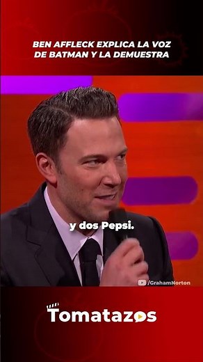 Así dio Ben Affleck con la voz de #Batman