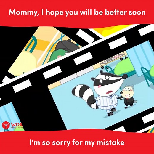 4.6K views · 67 reactions | I'm so sorry Mommy  I will never do that again  #Wolfoo #kidscartoon | Wolfoo Kids Cartoon | Facebook