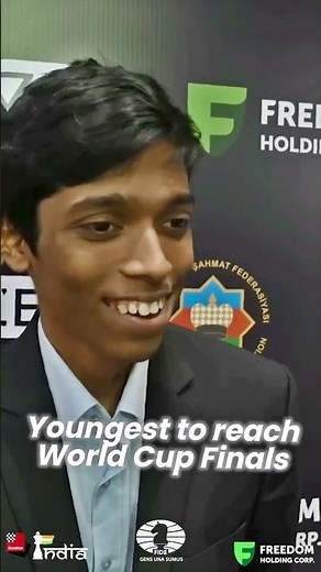 Praggnanandhaa creates World Record! #shorts