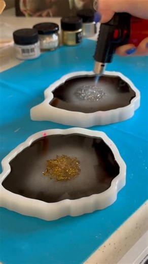 Two Magnificent Epoxy Resin Artworks😍