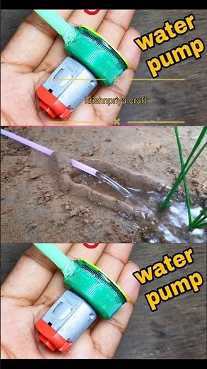 How to Make Mini Water Pump at Home | Fast Working Water Pump | Best Science Project Idea 2025