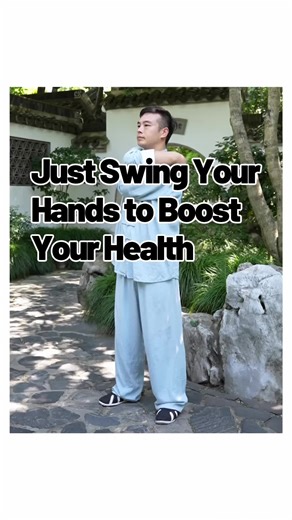 Morning Arm-Swinging Exercise for Energy Boost