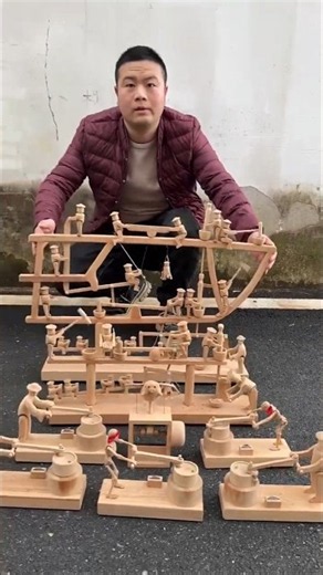 Amazing Handcrafted Wooden Toy Craftsmanship 🪵✨