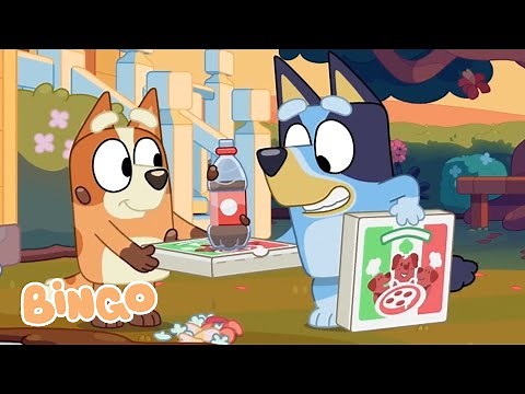 Learn and Play with Bingo and Bluey 🧡 💙 | Bingo - Official Channel