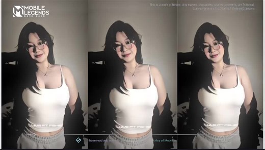 loading screen mobile legend versi cewek imut #loadingscreenmlbb #introvideo #cewekidaman