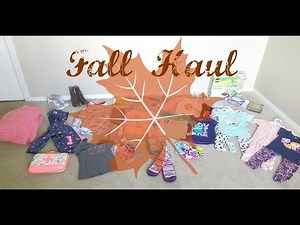 Toddler Fall Target Haul!